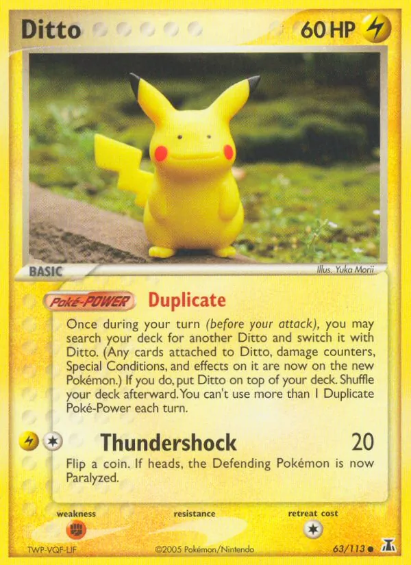 Ditto - Delta Species Pokemon Card
