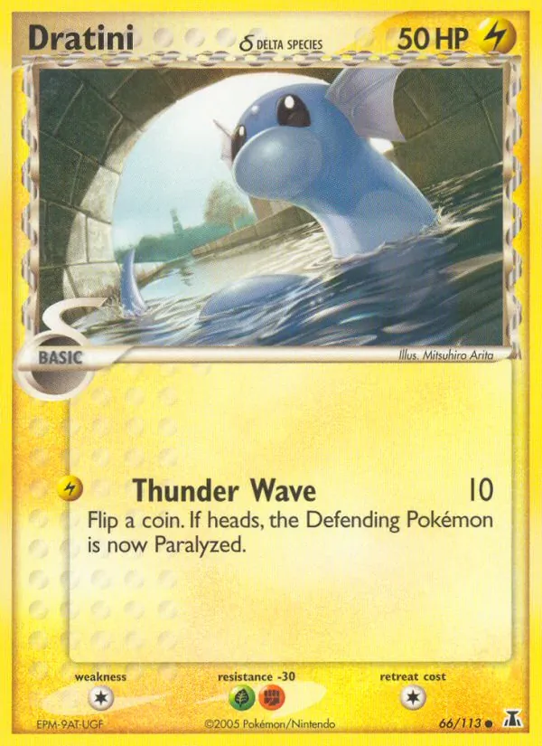 Dratini δ - Delta Species Pokemon Card