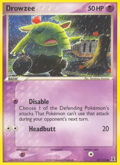 Drowzee - Delta Species