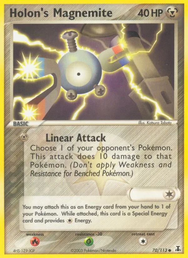Holon's Magnemite - Delta Species Pokemon Card