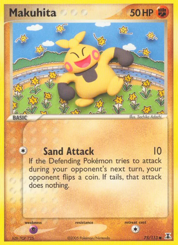 Makuhita - Delta Species Pokemon Card