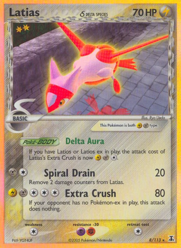 Latias δ - Delta Species Pokemon Card