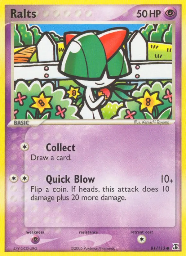 Ralts - Delta Species Pokemon Card