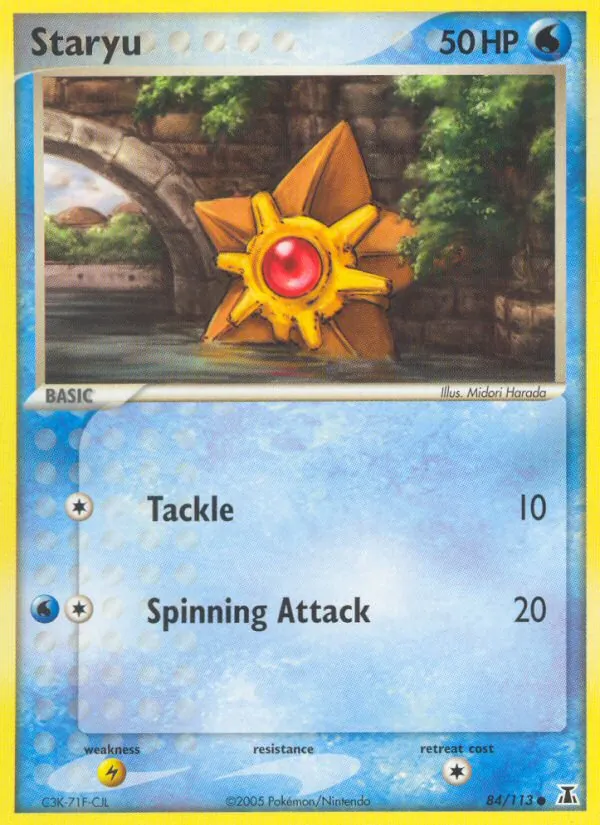 Staryu - Delta Species Pokemon Card