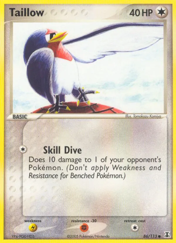 Taillow - Delta Species Pokemon Card