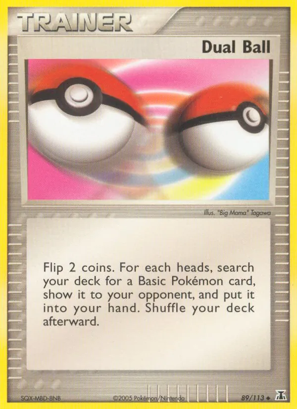 Dual Ball - Delta Species Pokemon Card