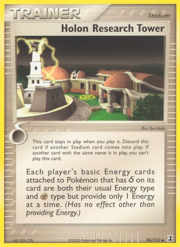 Holon Research Tower - Delta Species Pokemon Card