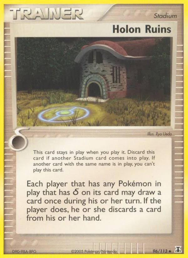 Holon Ruins - Delta Species Pokemon Card