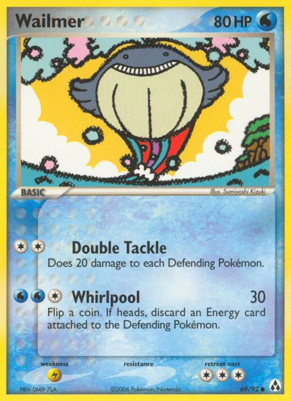 Wailmer - Legend Maker Pokemon Card