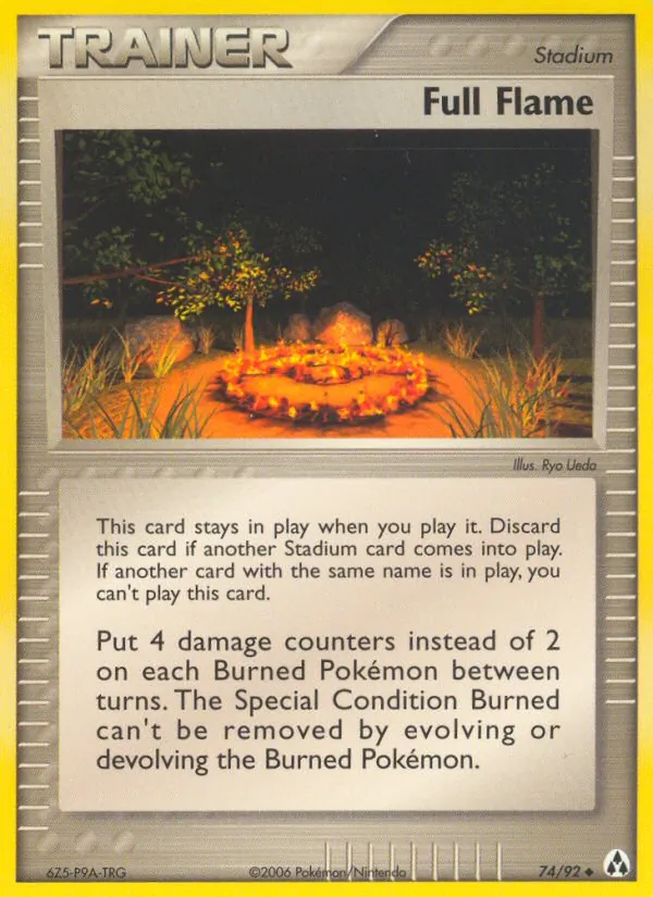 Full Flame - Legend Maker Pokemon Card
