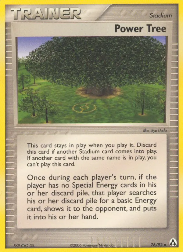 Power Tree - Legend Maker Pokemon Card