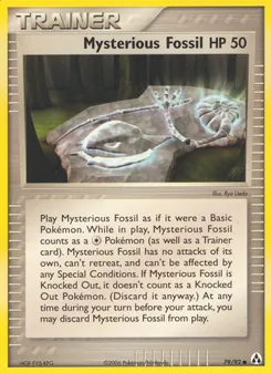 Mysterious Fossil - Legend Maker