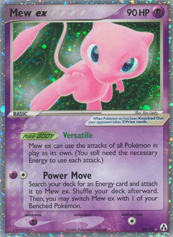 Mew ex - Legend Maker Pokemon Card