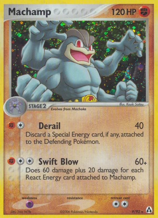 Machamp - Legend Maker Pokemon Card