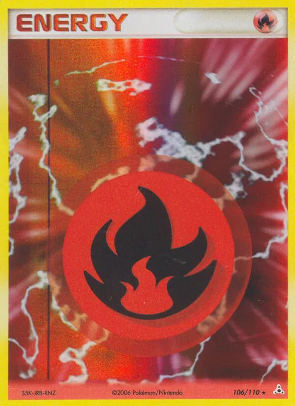 Fire Energy - Holon Phantoms Pokemon Card