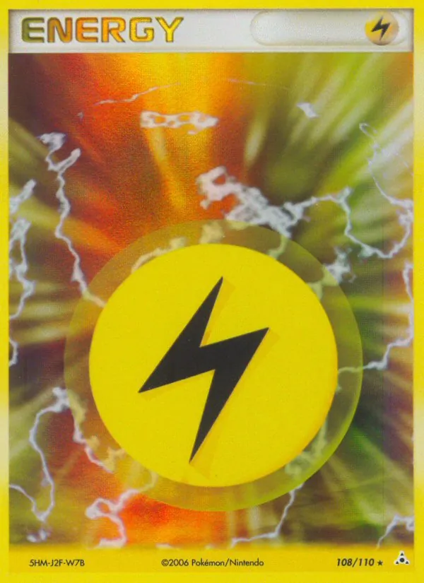 Lightning Energy - Holon Phantoms Pokemon Card
