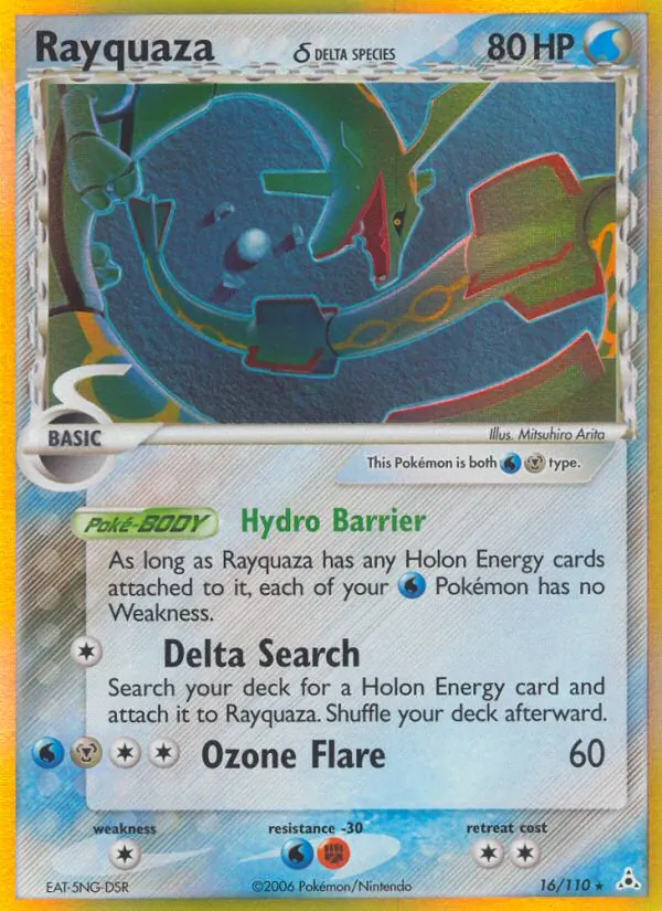 Rayquaza δ - Holon Phantoms Pokemon Card