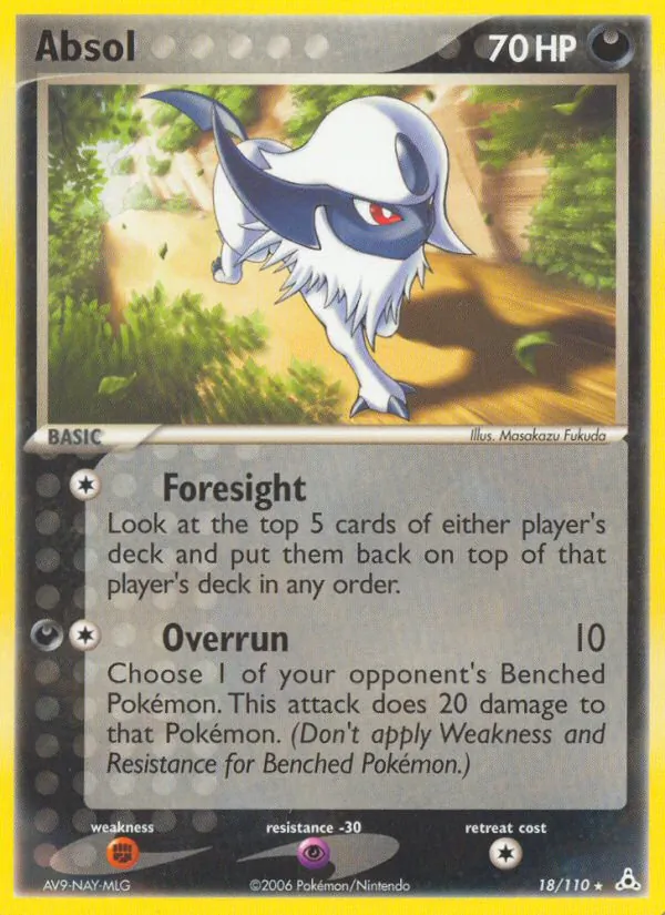 Absol - Holon Phantoms Pokemon Card
