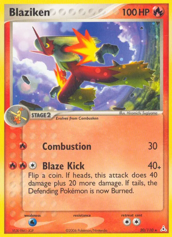 Blaziken - Holon Phantoms Pokemon Card
