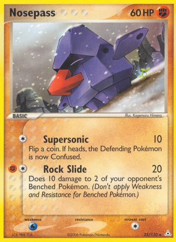 Nosepass - Holon Phantoms Pokemon Card