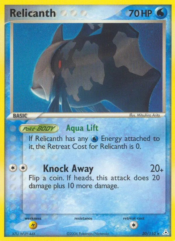 Relicanth - Holon Phantoms Pokemon Card