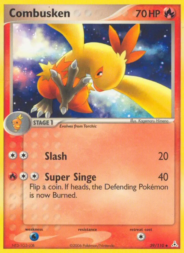 Combusken - Holon Phantoms Pokemon Card