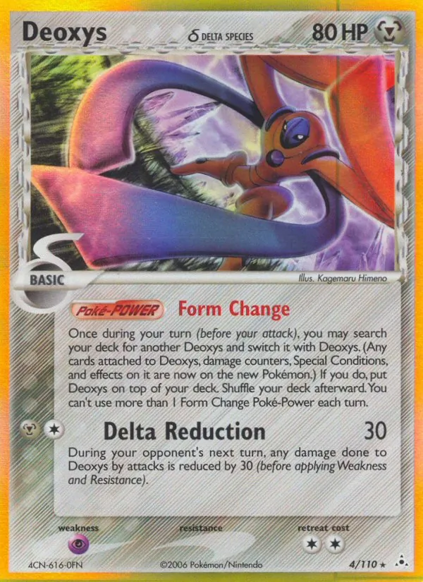 Deoxys δ - Holon Phantoms Pokemon Card