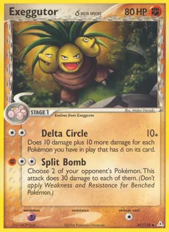 Exeggutor δ - Holon Phantoms