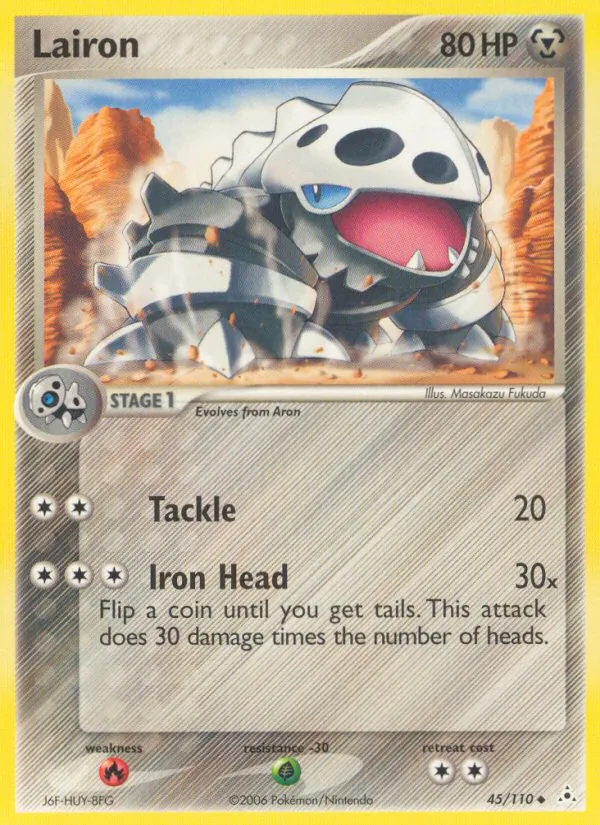 Lairon - Holon Phantoms Pokemon Card