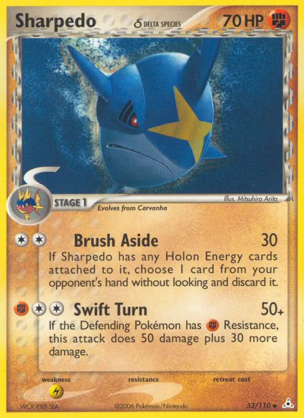 Sharpedo δ - Holon Phantoms Pokemon Card
