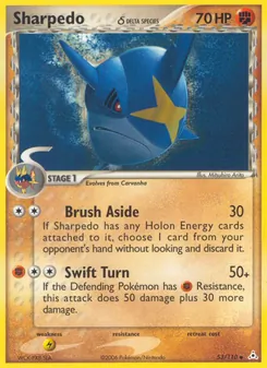 Sharpedo δ - Holon Phantoms