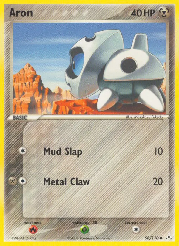 Aron - Holon Phantoms Pokemon Card