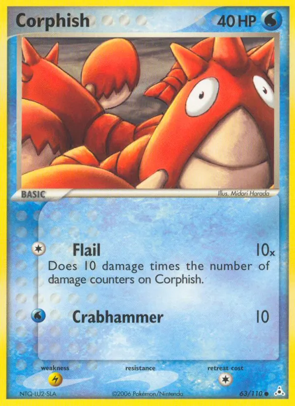 Corphish - Holon Phantoms Pokemon Card