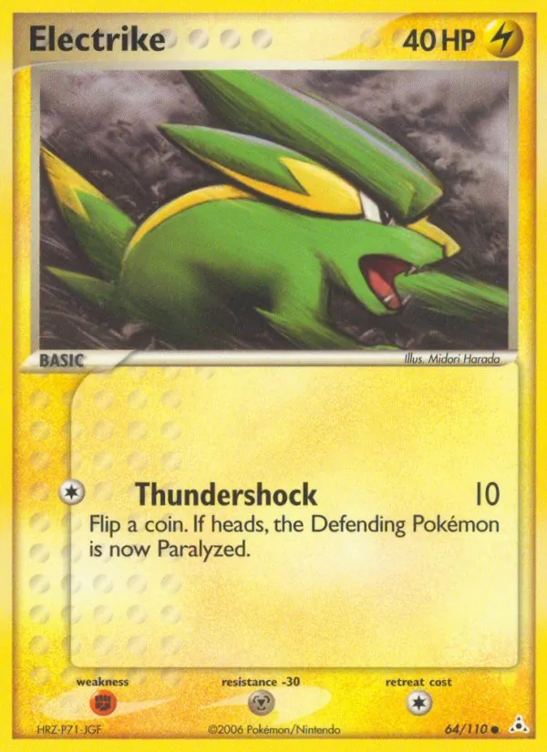 Electrike - Holon Phantoms Pokemon Card