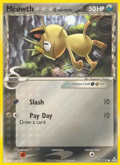 Meowth δ - Holon Phantoms
