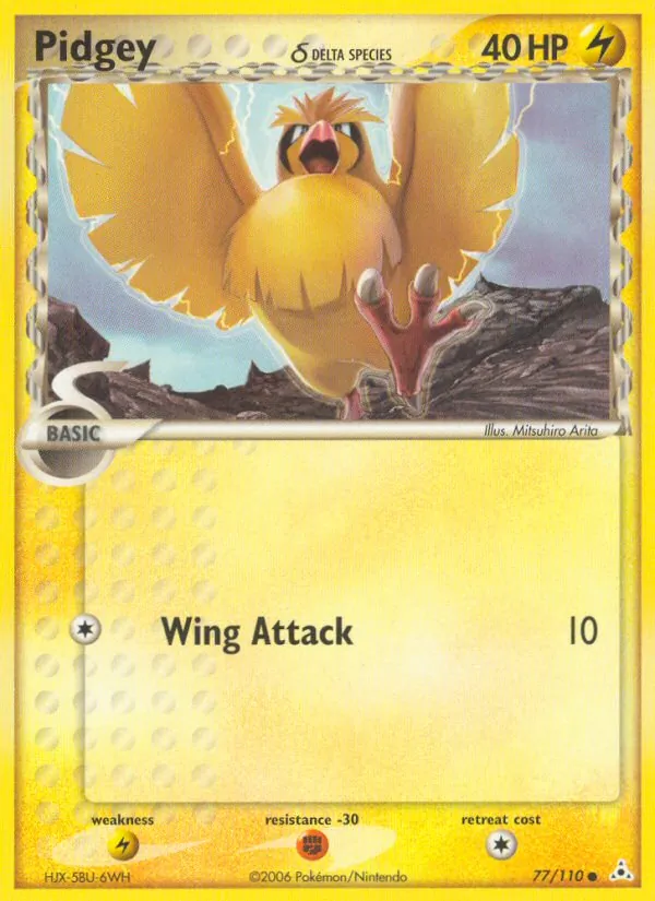Pidgey δ - Holon Phantoms Pokemon Card