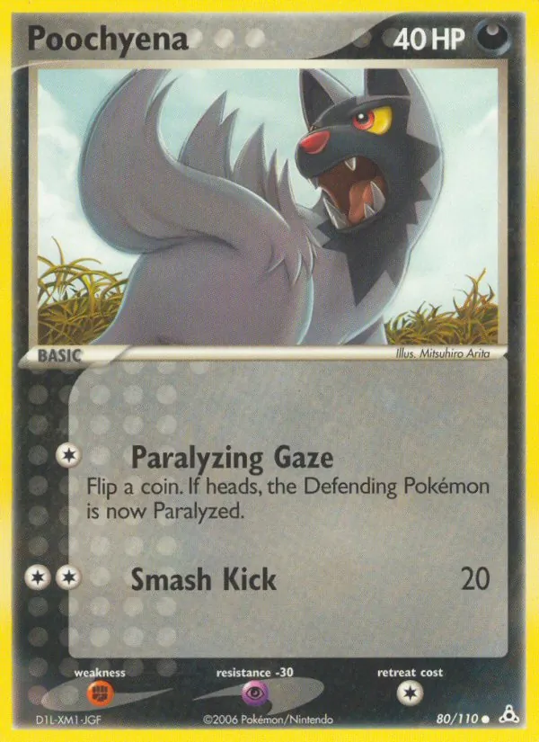 Poochyena - Holon Phantoms Pokemon Card