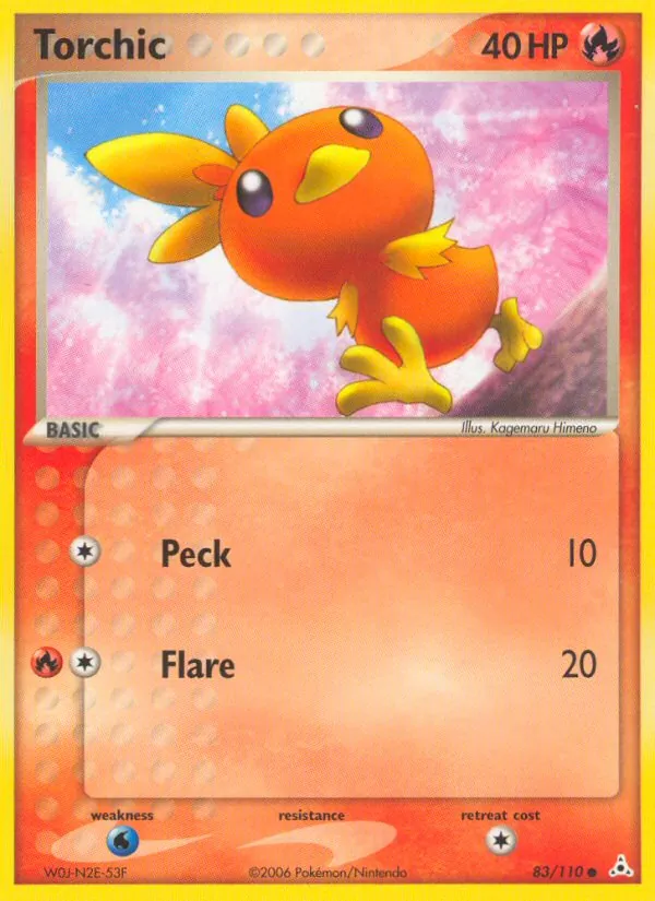 Torchic - Holon Phantoms Pokemon Card