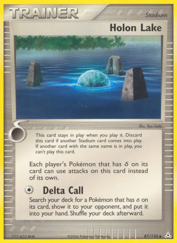 Holon Lake - Holon Phantoms Pokemon Card