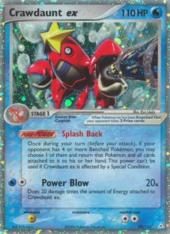 Crawdaunt ex - Holon Phantoms