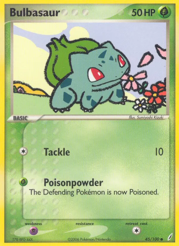 Bulbasaur - Crystal Guardians Pokemon Card
