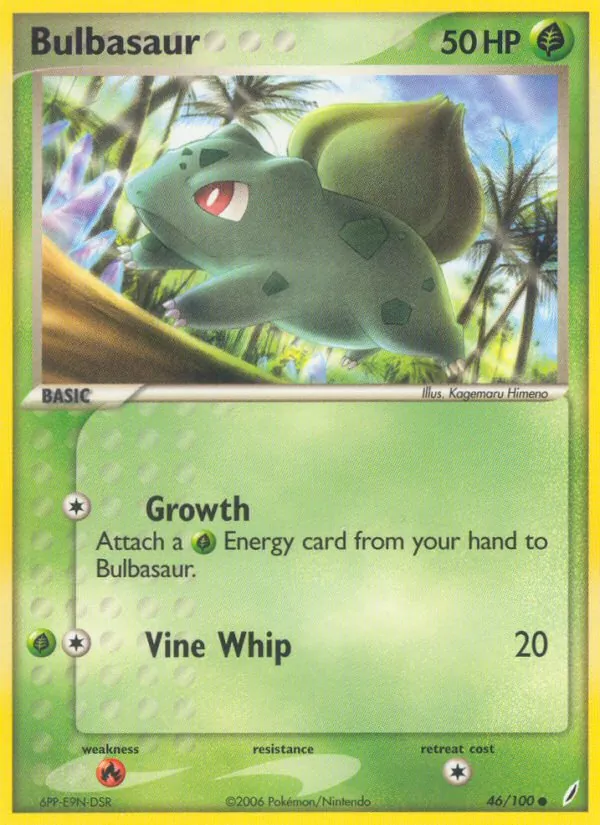 Bulbasaur - Crystal Guardians Pokemon Card
