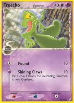 Treecko δ - Crystal Guardians