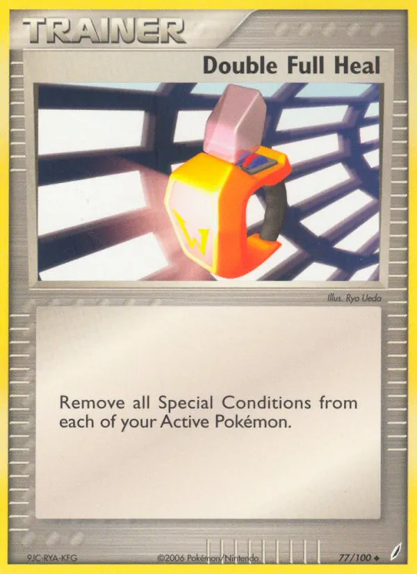 Double Full Heal - Crystal Guardians Pokemon Card