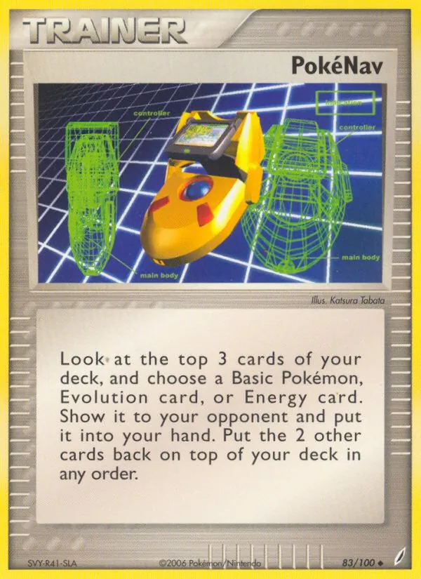 PokéNav - Crystal Guardians Pokemon Card