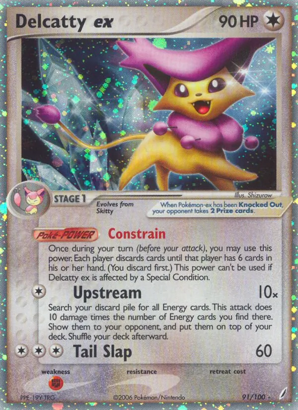 Delcatty ex - Crystal Guardians Pokemon Card