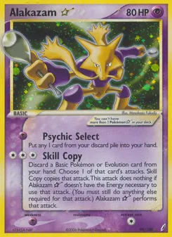 Alakazam Star - Crystal Guardians