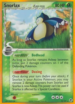 Snorlax δ - Dragon Frontiers