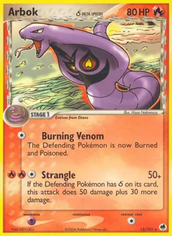 Arbok δ - Dragon Frontiers