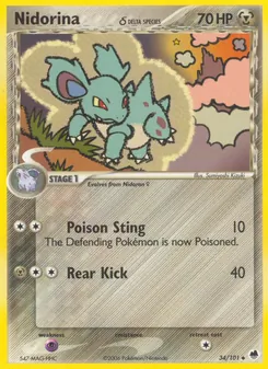 Nidorina δ - Dragon Frontiers